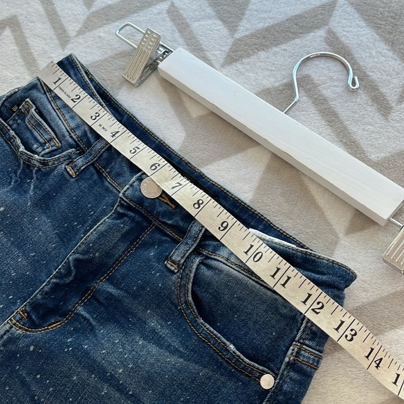 Judy Blue Ava Splattered High Rise‎ Shorts size Small - Picture 7 of 9